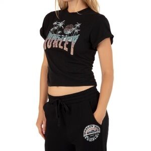 Hurley Night life Cuff Top | SIZE S